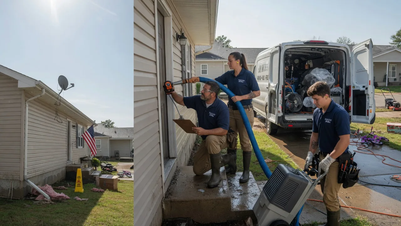 Ceiling Water Damage Restoration in Haslet, TX near me